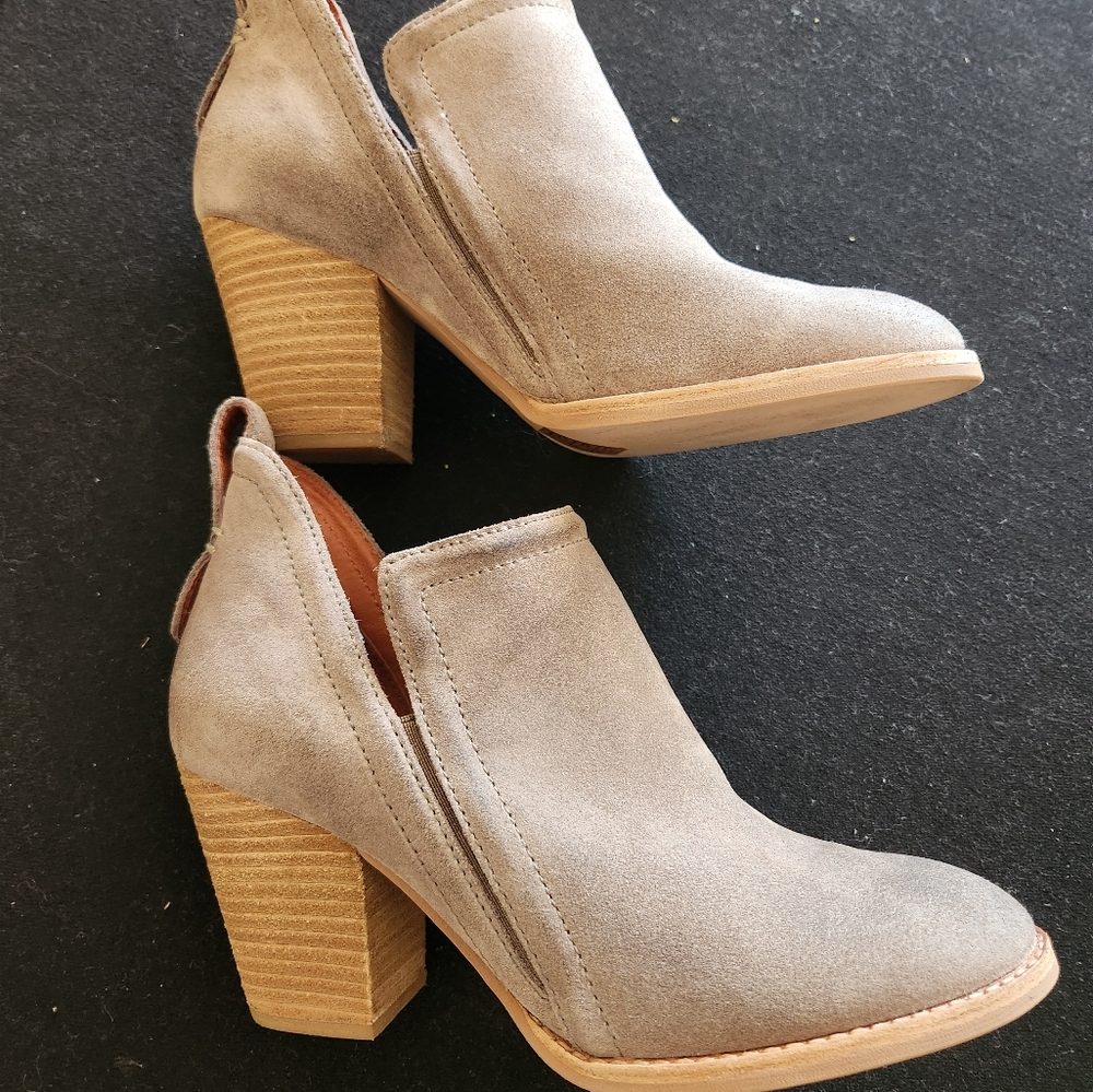 Suede Booties - Picture 4 of 6